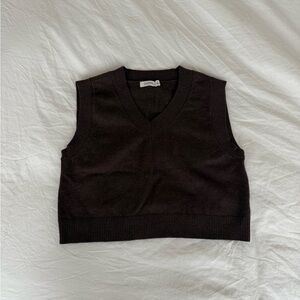 Glassons Brown Sweater vest